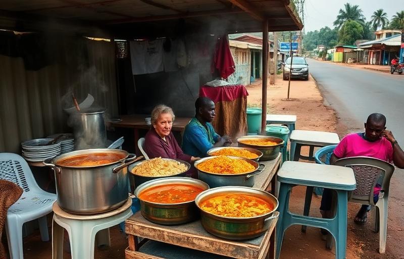 Roadside Bukas (mama-put stalls)