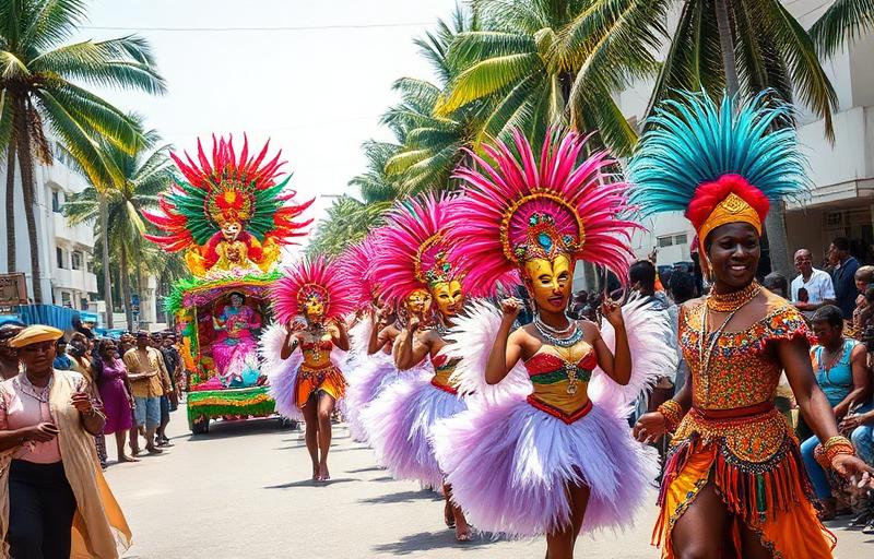 Calabar Carnival parade route